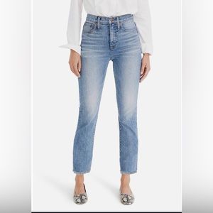 NWT Madewell 23 Petite vintage jean in ainsworth wash